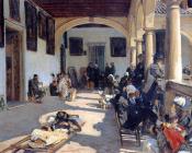 Hospital at Granada - 约翰·辛格·萨金特